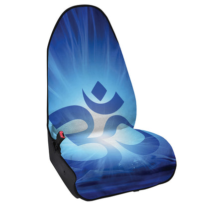 Mantra Om Print Waterproof Car Seat Cover