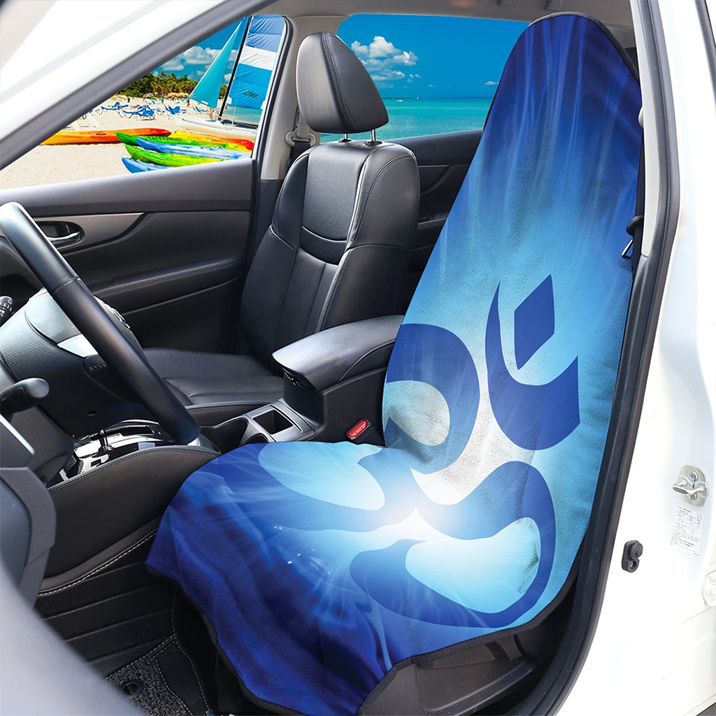Mantra Om Print Waterproof Car Seat Cover