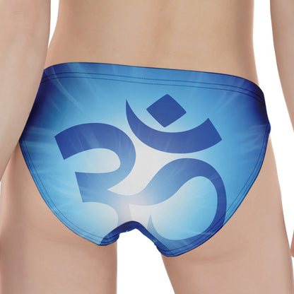 Mantra Om Print Women's Panties