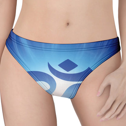 Mantra Om Print Women's Thong