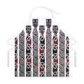 Maori Fence Print Adjustable Apron