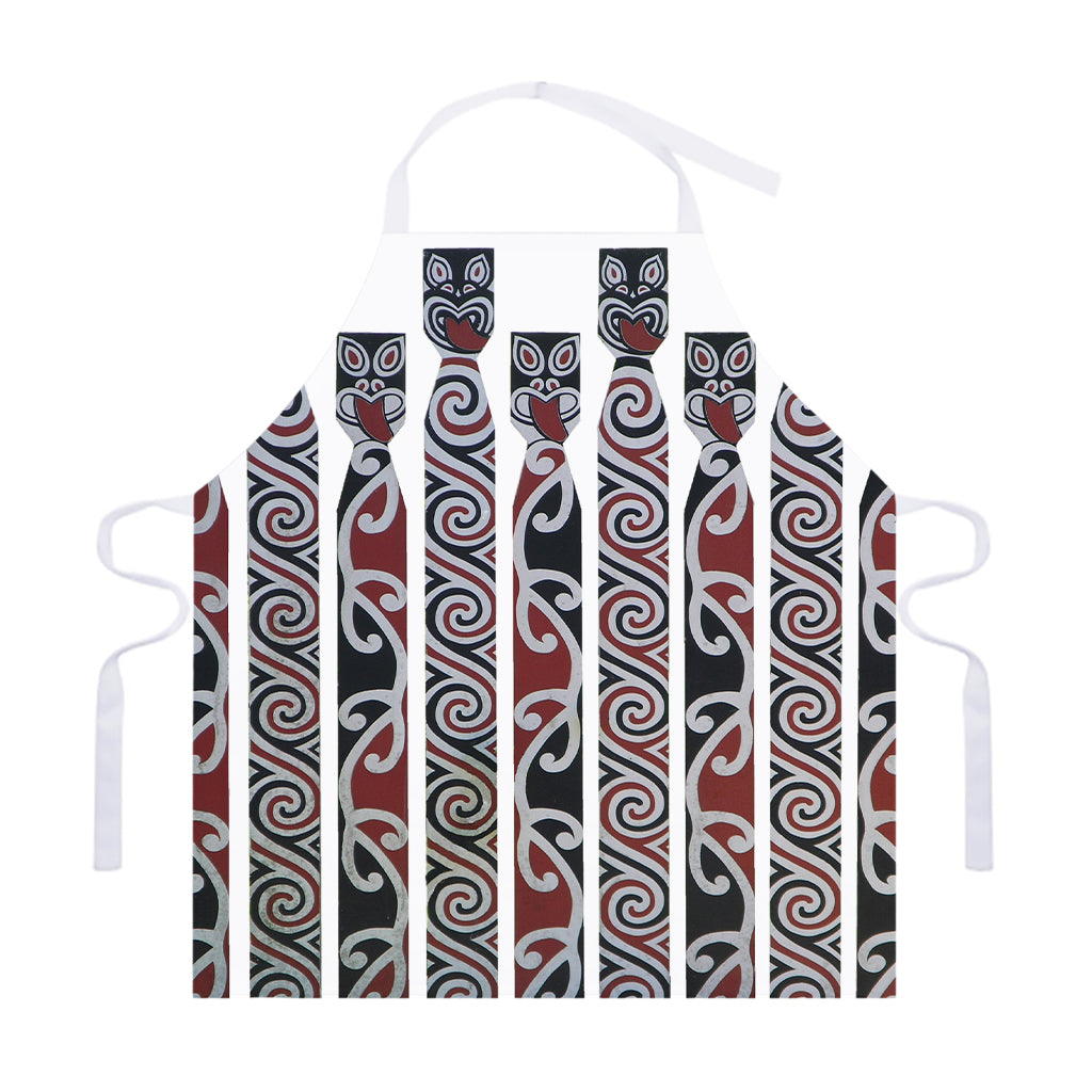 Maori Fence Print Adjustable Apron