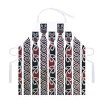 Maori Fence Print Adjustable Apron