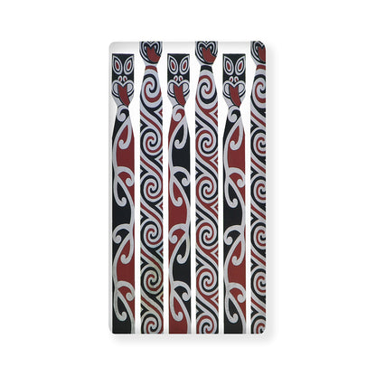 Maori Fence Print Baby Crib Sheet