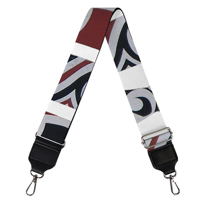 Maori Fence Print Bag Strap