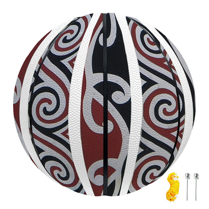 Maori Fence Print Basketball