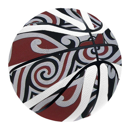 Maori Fence Print Basketball