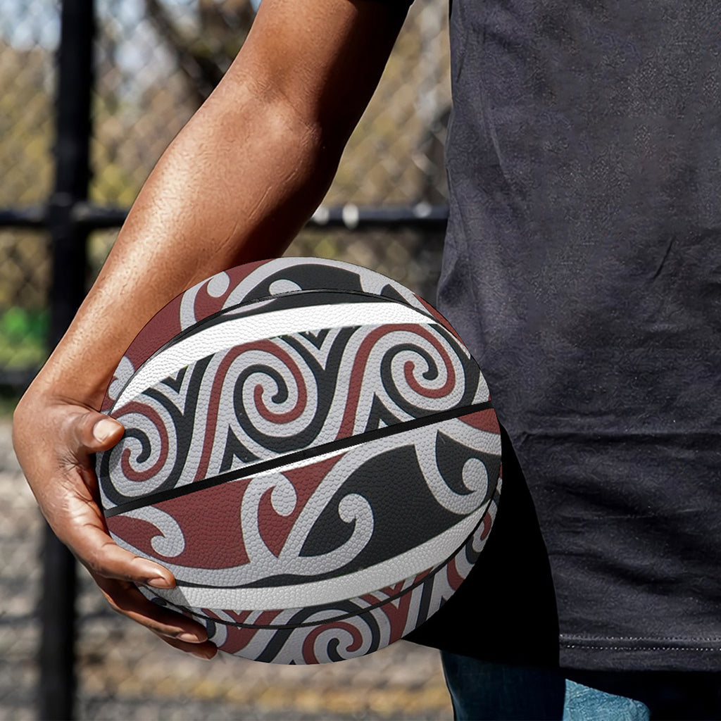 Maori Fence Print Basketball