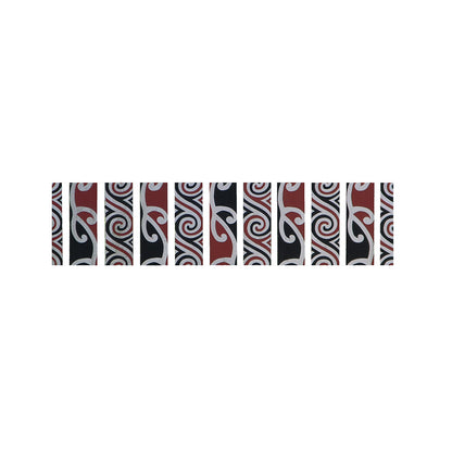 Maori Fence Print Bed Runner