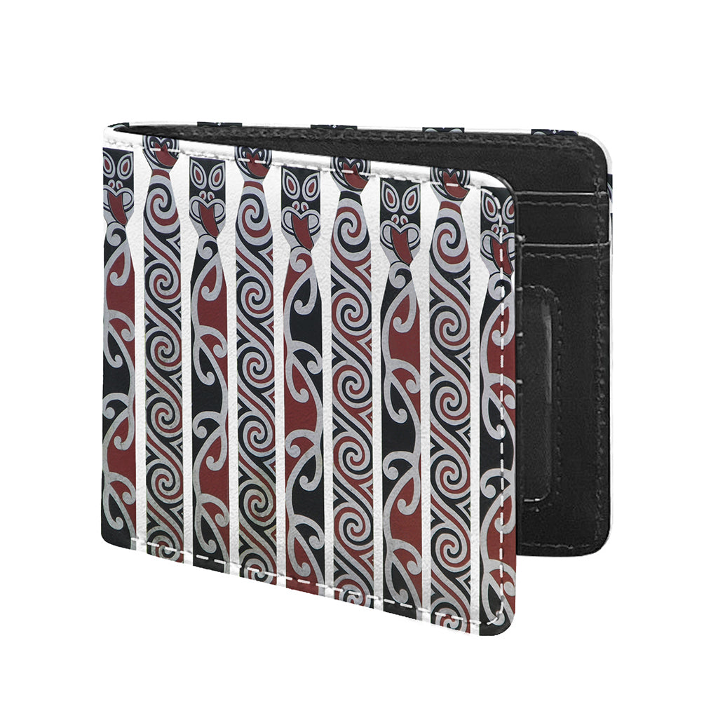 Maori Fence Print Bifold Wallet