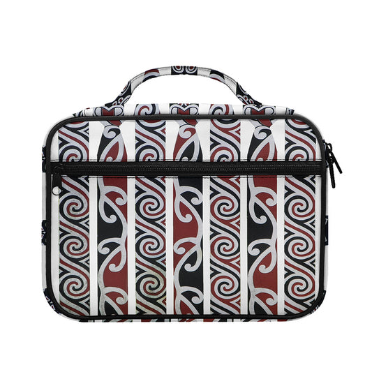Maori Fence Print Briefcase Bible Bag