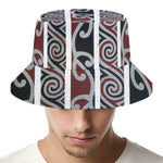 Maori Fence Print Bucket Hat