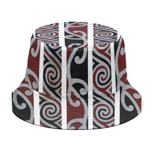 Maori Fence Print Bucket Hat