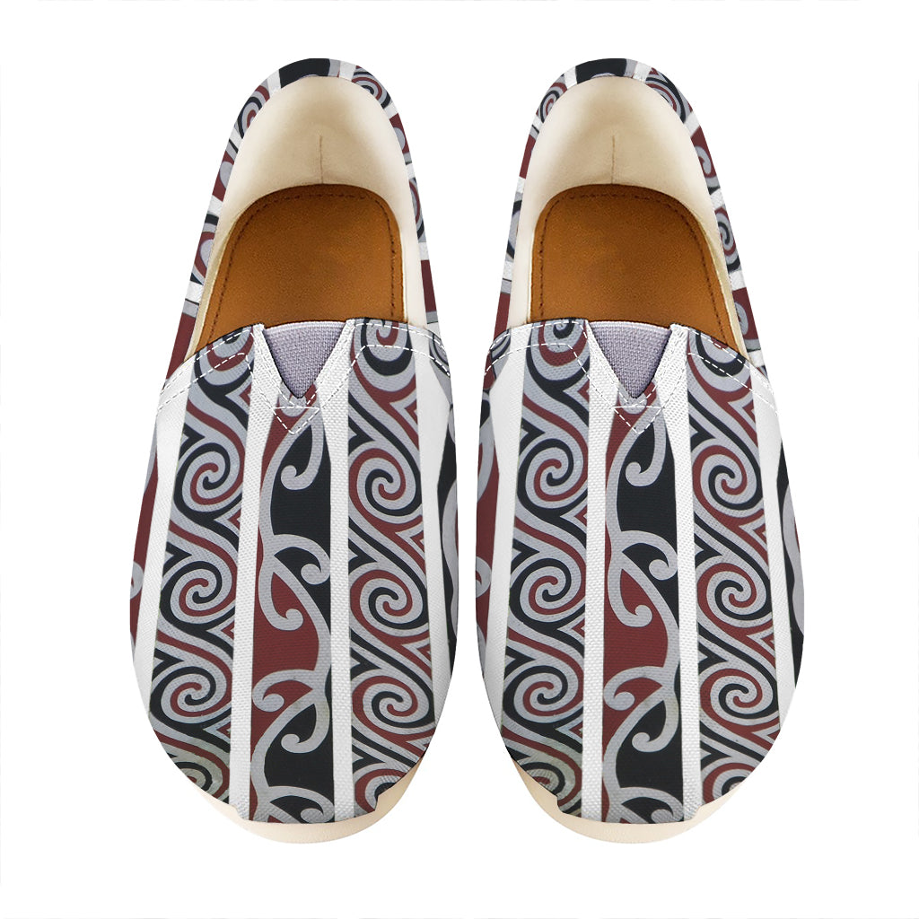 Maori Fence Print Casual Shoes