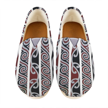 Maori Fence Print Casual Shoes