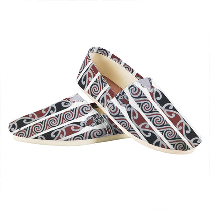 Maori Fence Print Casual Shoes