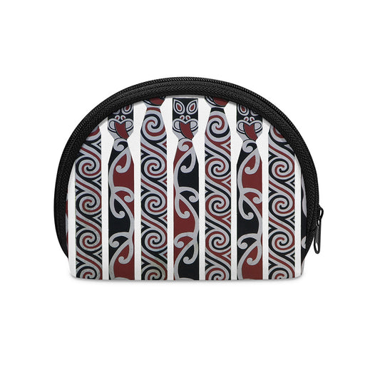 Maori Fence Print Coin Purse