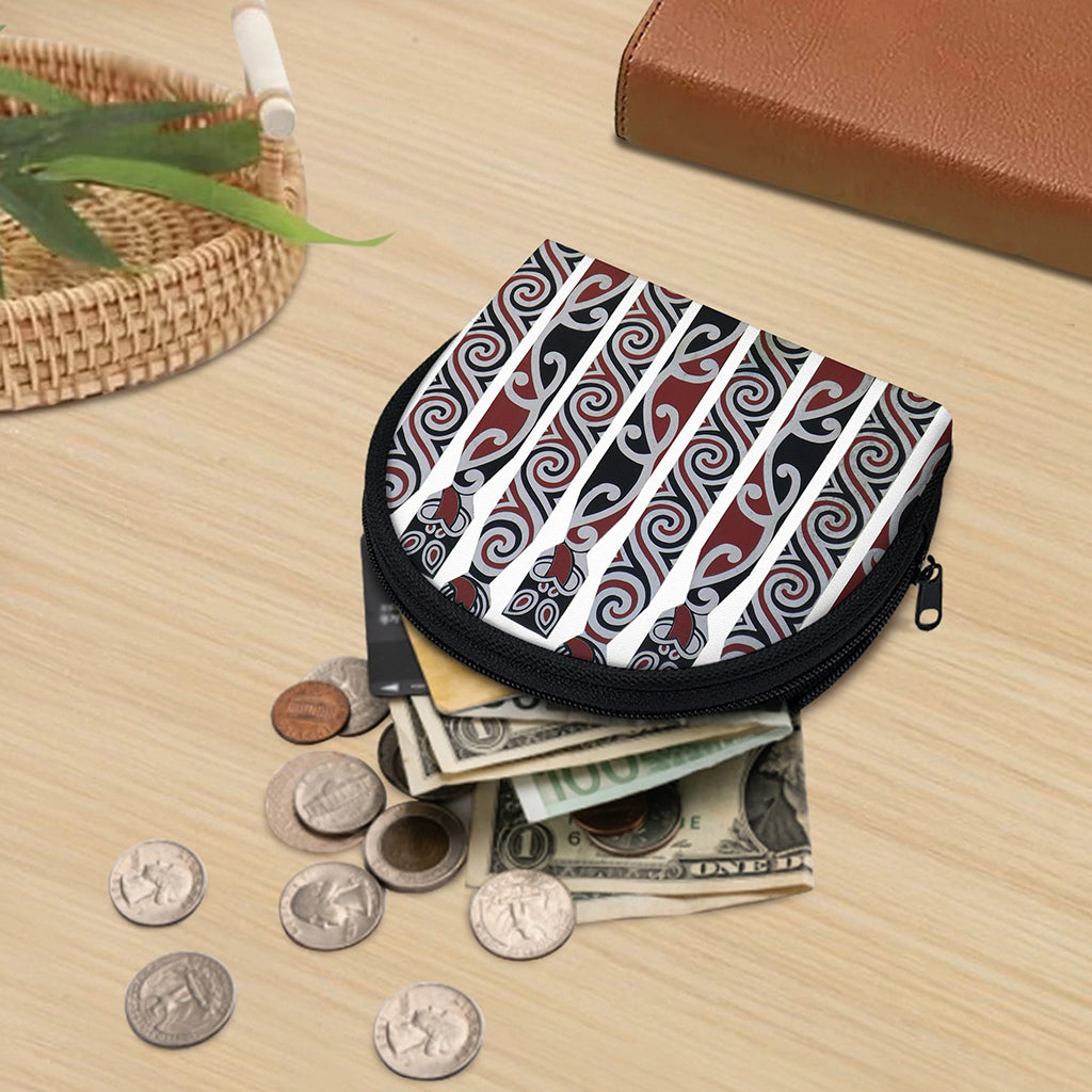 Maori Fence Print Coin Purse