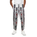Maori Fence Print Cotton Sweatpants