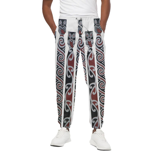 Maori Fence Print Cotton Pants