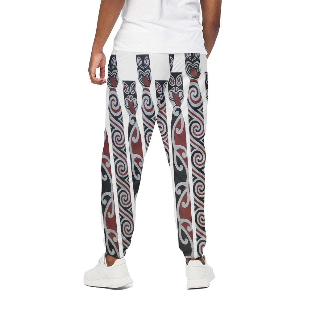 Maori Fence Print Cotton Pants