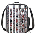 Maori Fence Print Crossbody Lunch Bag