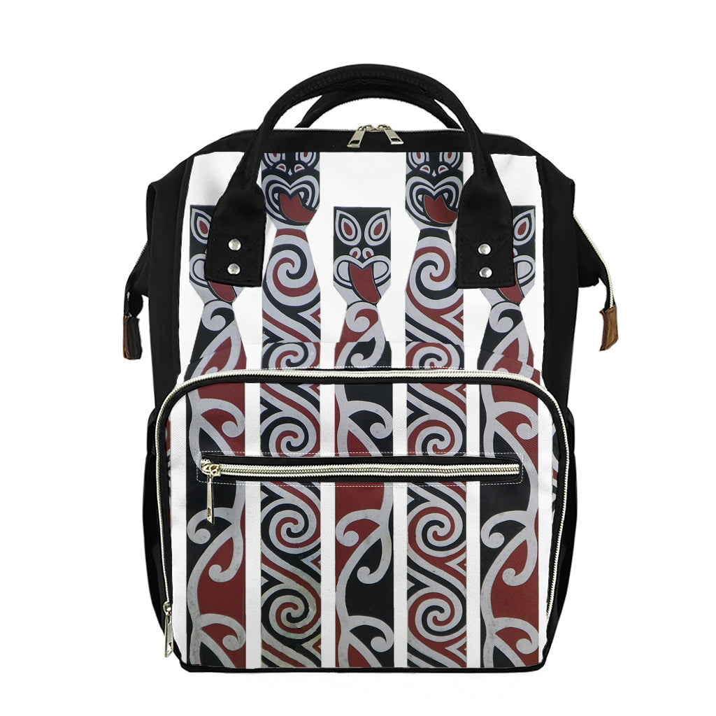 Maori Fence Print Diaper Bag