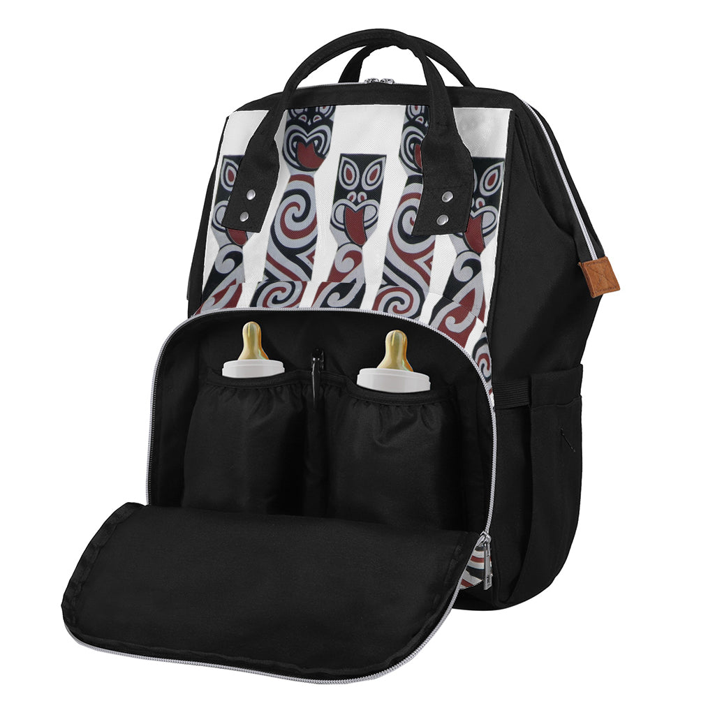 Maori Fence Print Diaper Bag