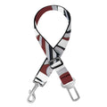 Maori Fence Print Dog Seat Belt
