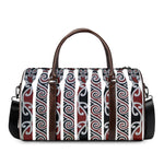 Maori Fence Print Duffle Bag