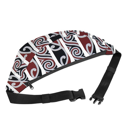 Maori Fence Print Fanny Pack