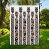 Maori Fence Print Garden Flag