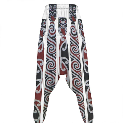Maori Fence Print Hammer Pants