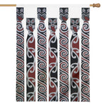 Maori Fence Print House Flag