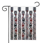 Maori Fence Print House Flag