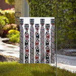 Maori Fence Print House Flag