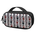 Maori Fence Print Portable Cooler Travel Case