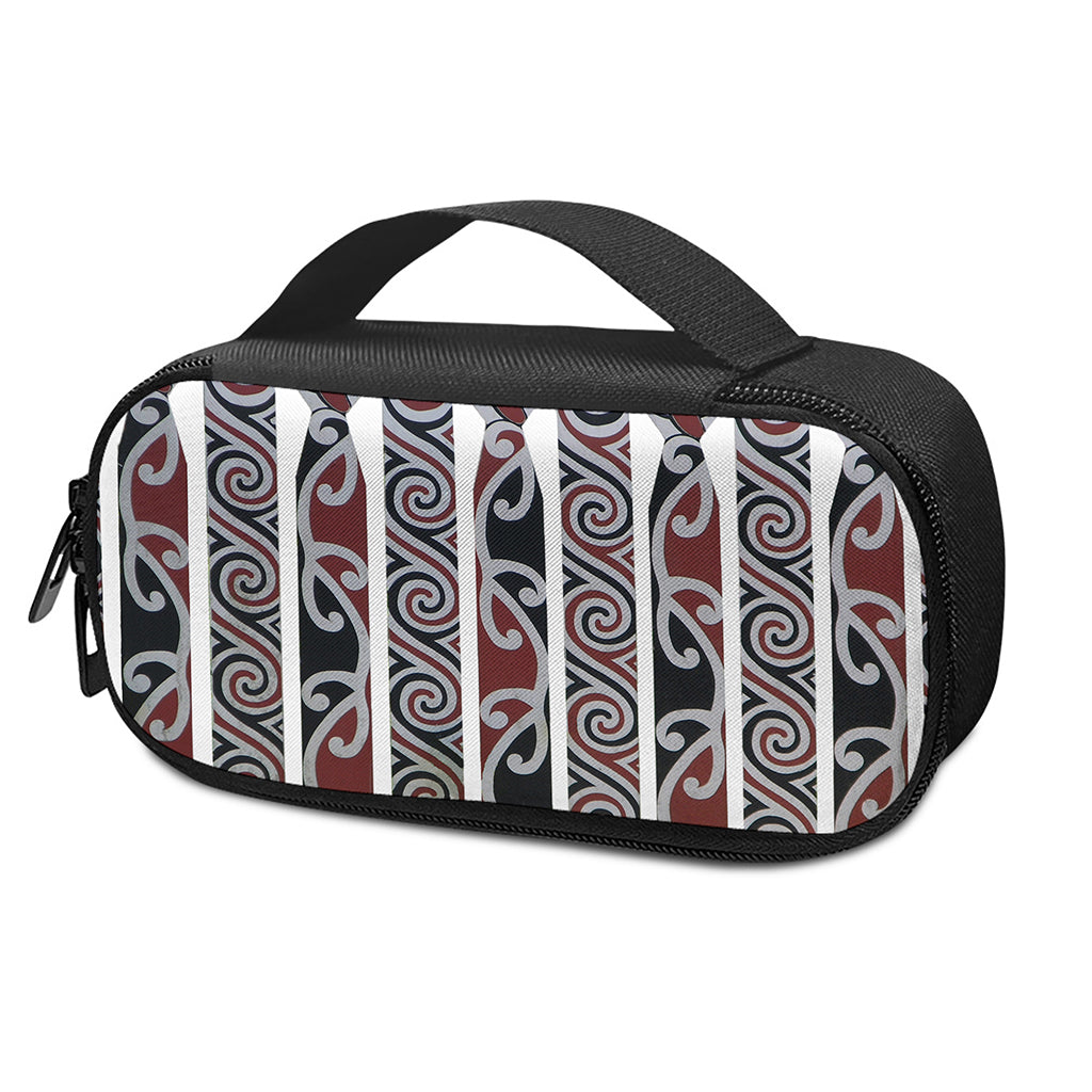 Maori Fence Print Insulin Cooler Travel Case