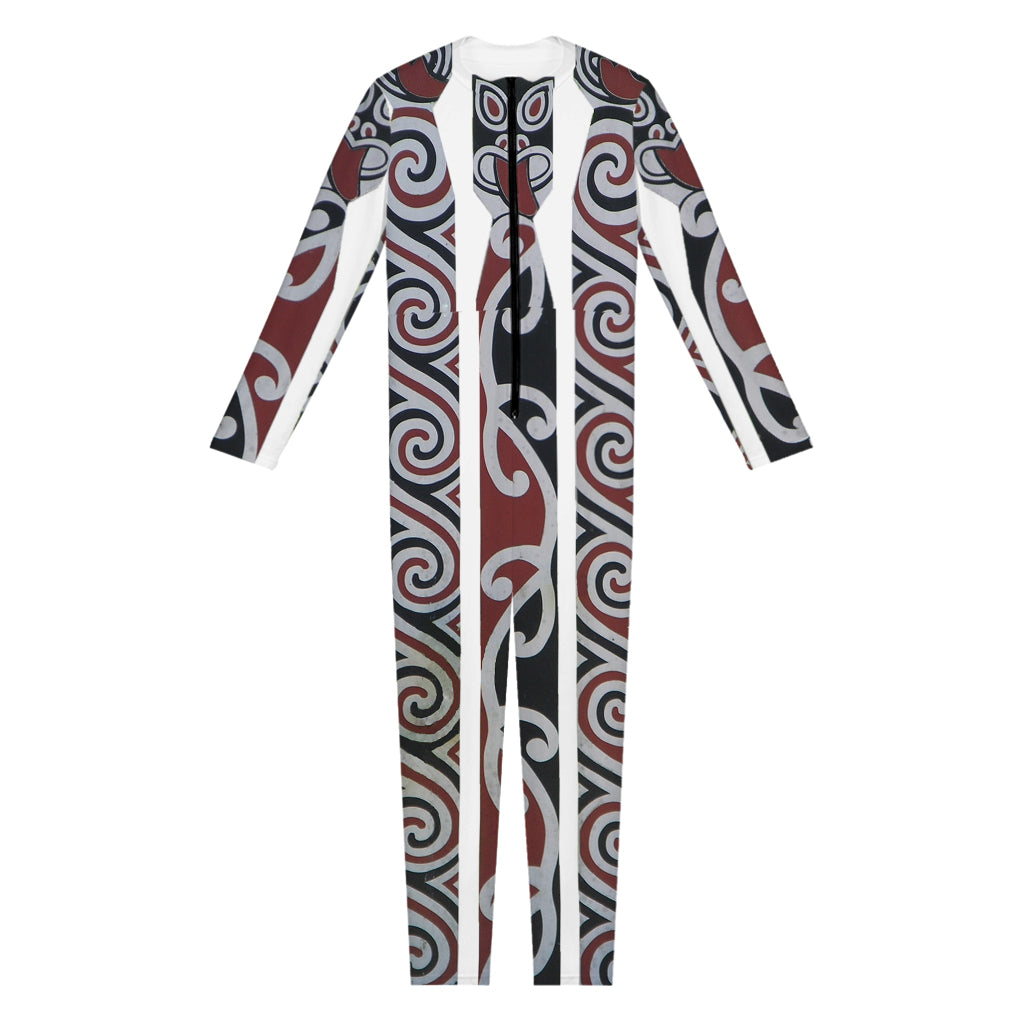 Maori Fence Print Jumpsuit