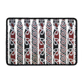 Maori Fence Print Kitchen Mat