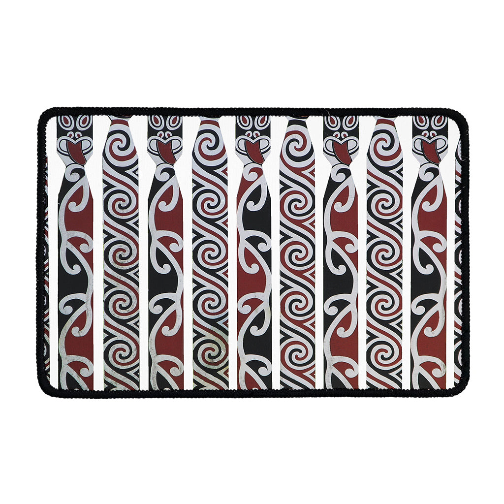 Maori Fence Print Kitchen Mat