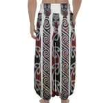 Maori Fence Print Lantern Pants