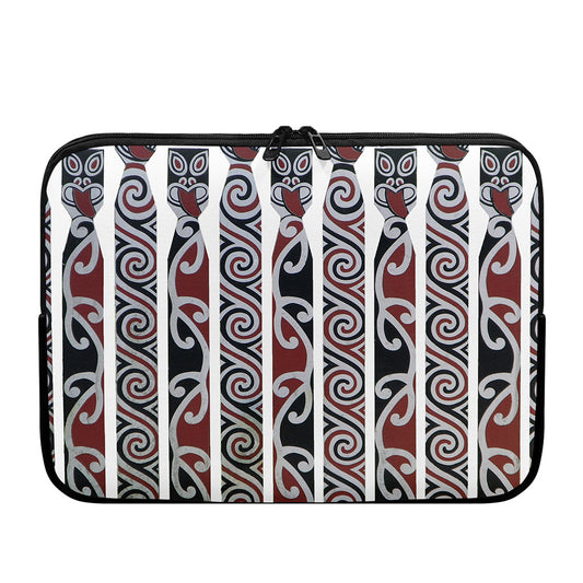 Maori Fence Print Laptop Sleeve