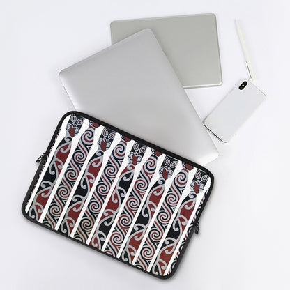 Maori Fence Print Laptop Sleeve