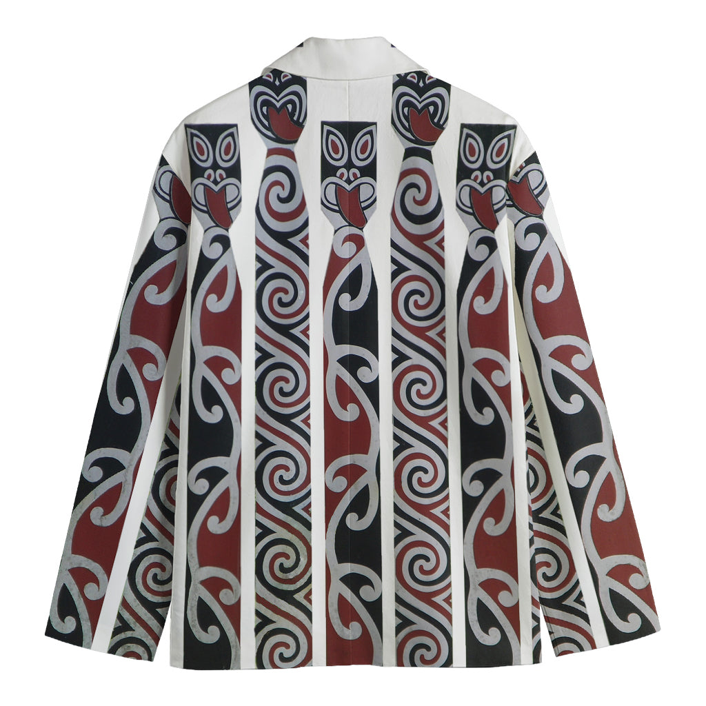 Maori Fence Print Men's Blazer