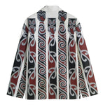 Maori Fence Print Men's Blazer