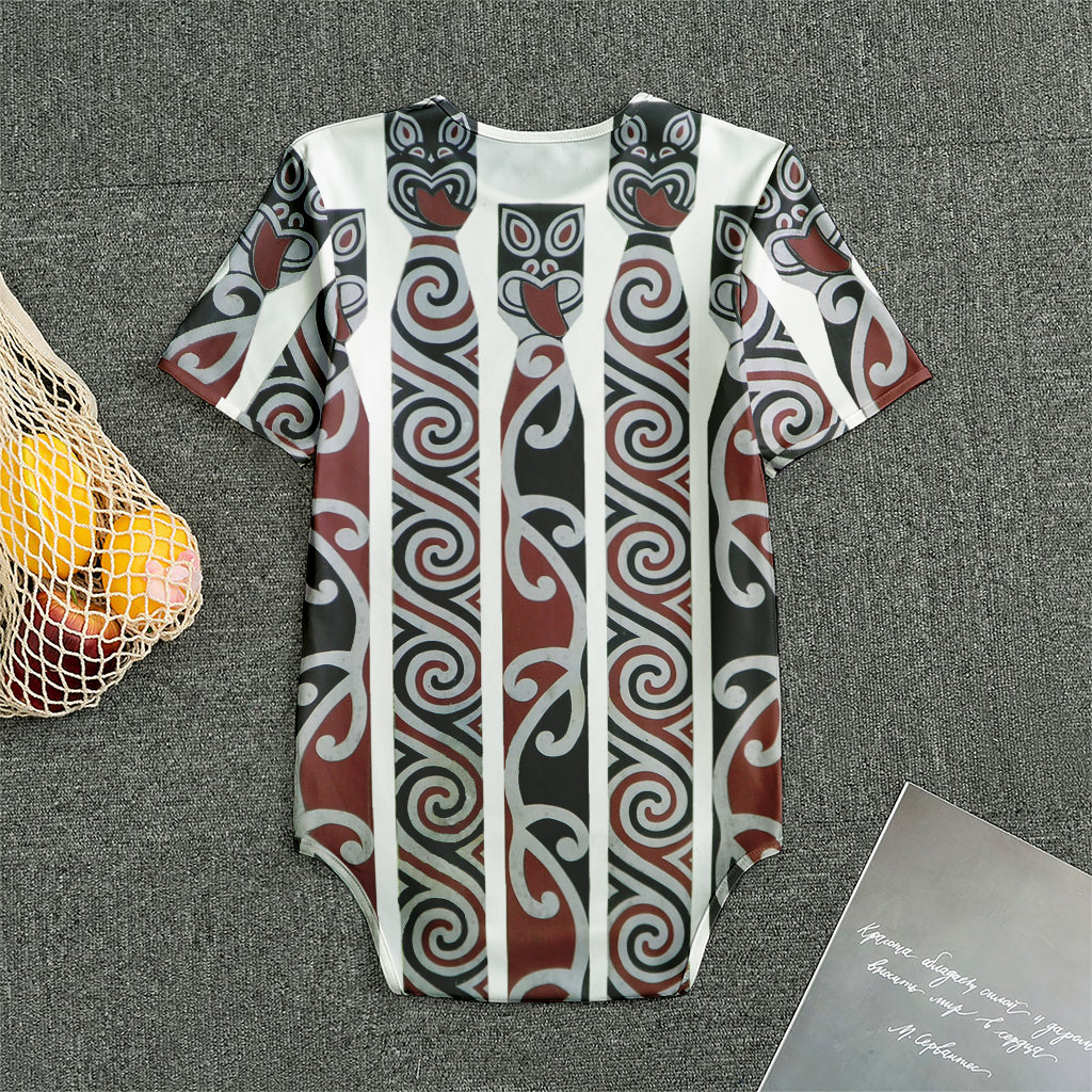 Maori Fence Print Men's Bodysuit