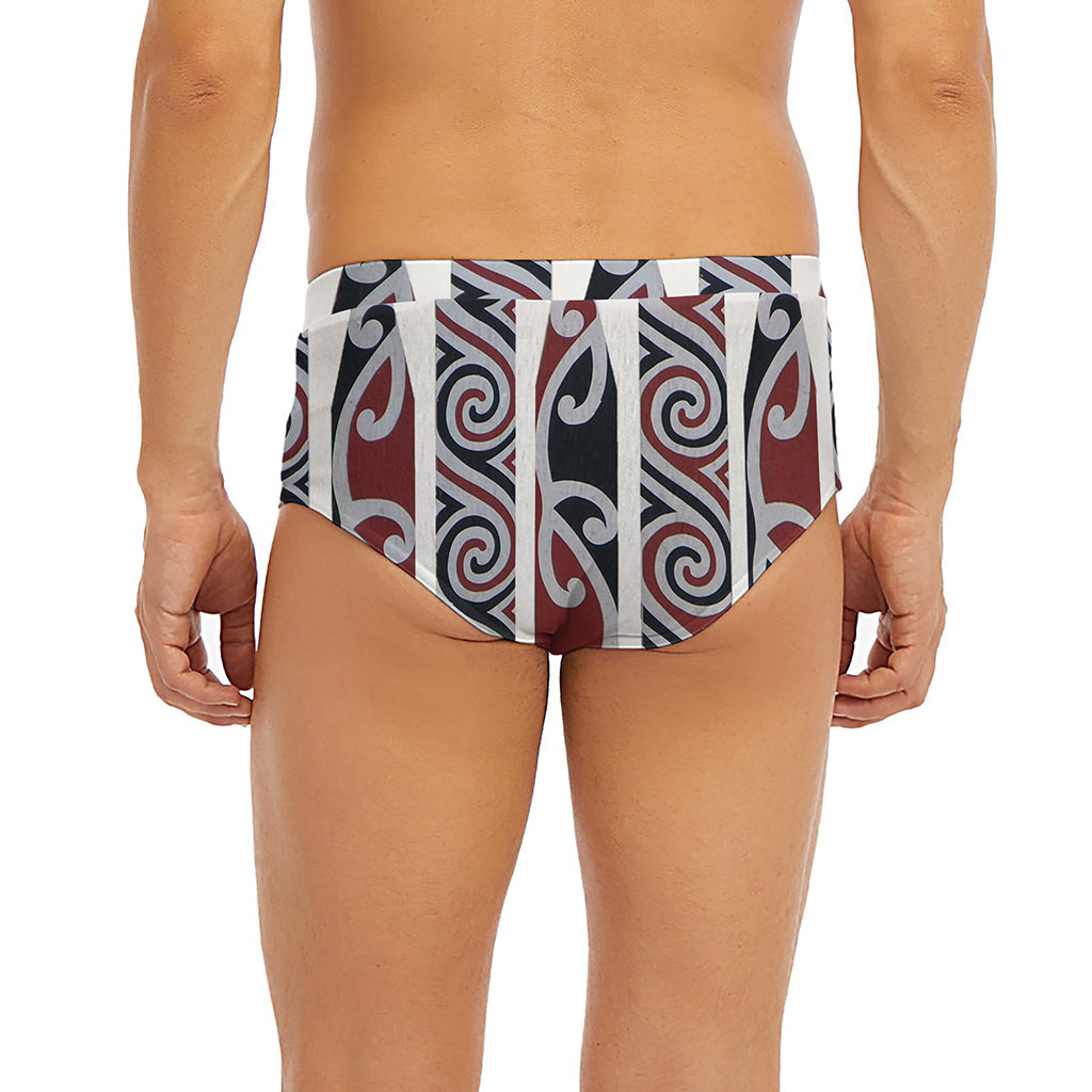 Maori Fence Print Men's Briefs