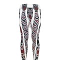 Maori Fence Print Men's Leggings