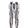 Maori Fence Print Men's leggings